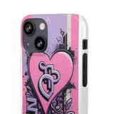 Graffiti Phone Case: Urban Chic for Girls with London Skylin - Phone Case by Printify | Unique designs from ArteoDesign