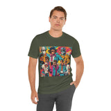 Retro Throwback T-Shirts: Men's Urban Streetwear Collection - T-Shirt by Printify | Unique designs from ArteoDesign