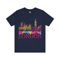London Skyline Splatter Urban Retro T-Shirt