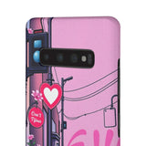 Graffiti Phone Case for Girls: London Skyline Design, Edgy U - Phone Case by Printify | Unique designs from ArteoDesign