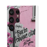 Urban Graffiti Phone Case for Girls - Soft Neon Street Art