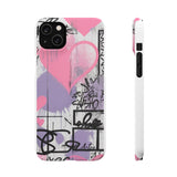 Urban Graffiti Chic Phone Case - Street Art for Girls