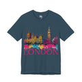 London Skyline Splatter Urban Retro T-Shirt
