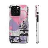 Graffiti-Inspired Phone Case: London Skyline for Girls - Phone Case by Printify | Unique designs from ArteoDesign