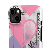 Graffiti-Inspired Phone Case: London Skyline for Girls - Phone Case by Printify | Unique designs from ArteoDesign