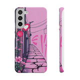 Graffiti Phone Case for Girls: London Skyline Design, Edgy U - Phone Case by Printify | Unique designs from ArteoDesign