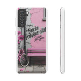 Urban Graffiti Phone Case for Girls - Soft Neon Street Art