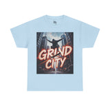 Grind City T-Shirt – Black Urban Skate Graphic Tee UK