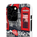 Edgy London Street Art Graffiti Phone Case for Boys