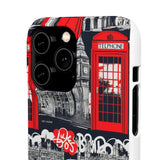 Edgy London Street Art Graffiti Phone Case for Boys