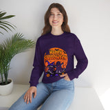 Happy Halloween Sweatshirt – Ghosts & Pumpkins Graphic