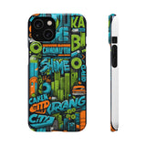 Urban Graffiti Style Phone Case - Cool and Chic for Girls