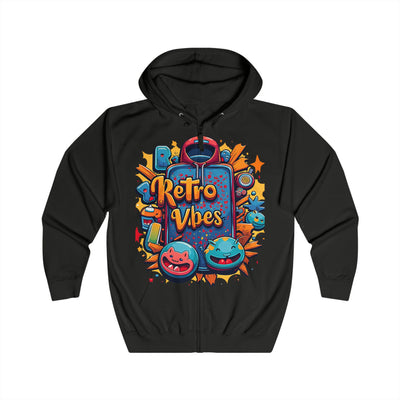 Men's Retro Vibes Hoodie - Vintage Cartoon Streetwear