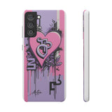 Feminine Graffiti Phone Case for Girls - Bold Street Style