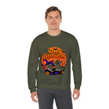 Happy Halloween Sweatshirt – Ghosts & Pumpkins Graphic