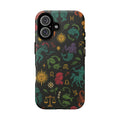 Astrological Zodiac Phone Case – Celestial Graffiti Style