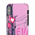 Graffiti Streetwear Phone Case for Girls - Soft, Bold Style