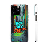 Urban Graffiti Phone Case for Boys: Embrace Streetwear Style - Phone Case by Printify | Unique designs from ArteoDesign