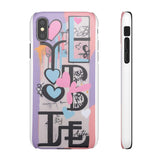 Graffiti Phone Case for Girls: Urban Chic Meets Feminine Sty - Phone Case by Printify | Unique designs from ArteoDesign