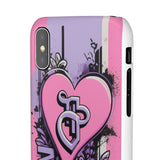 Feminine Graffiti Phone Case for Girls - Bold Street Style