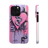 Graffiti Phone Case: Urban Chic for Girls with London Skylin - Phone Case by Printify | Unique designs from ArteoDesign