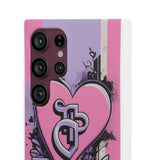 Graffiti Phone Case: Urban Chic for Girls with London Skylin - Phone Case by Printify | Unique designs from ArteoDesign