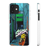 Graffiti-Inspired Phone Case for Girls: Urban Chic Style - Phone Case by Printify | Unique designs from ArteoDesign