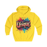 Unique Graffiti Style Hoodie - Bold Urban Streetwear for Women