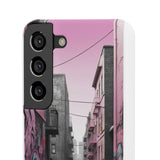 Stylish Graffiti Phone Case for Girls - Urban Elegance Design