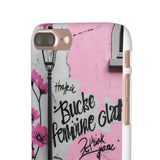 Urban Graffiti Phone Case for Girls - Soft Neon Street Art