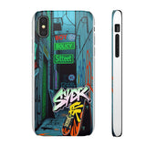 Graffiti-Inspired Phone Case for Girls: Urban Chic Style - Phone Case by Printify | Unique designs from ArteoDesign