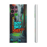 Urban Graffiti Phone Case - Gritty Streetwear for Boys