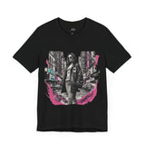 Women's Urban Cityscape Tee - Stylish Graphic Streetwear