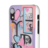 Graffiti Street Art-Inspired Phone Case for Girls