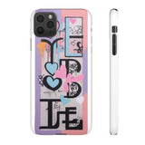 Graffiti Phone Case for Girls: Urban Chic Meets Feminine Sty - Phone Case by Printify | Unique designs from ArteoDesign