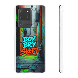 Urban Graffiti Phone Case - Gritty Streetwear for Boys