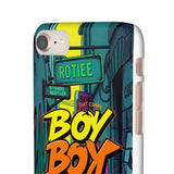 Graffiti Phone Case: Urban Chic with London Skyline for Girl - Phone Case by Printify | Unique designs from ArteoDesign