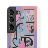 Graffiti Phone Case for Girls: Urban Chic Meets Feminine Sty - Phone Case by Printify | Unique designs from ArteoDesign