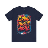 Grind Hustle Hustle T-Shirt – Bold Urban Streetwear Tee