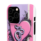 Graffiti Phone Case: Urban Chic for Girls with London Skylin - Phone Case by Printify | Unique designs from ArteoDesign