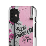 Graffiti Phone Case: Urban Chic with a Feminine Twist - Phone Case by Printify | Unique designs from ArteoDesign