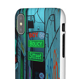 Graffiti-Inspired Phone Case for Girls: Urban Chic Style - Phone Case by Printify | Unique designs from ArteoDesign