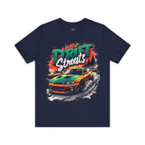 Drift Streets T-Shirt – Bold Car Drift Graphic Tee