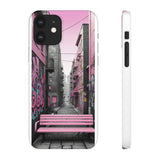 Graffiti Phone Case for Girls - Urban Elegance Design