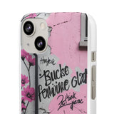 Graffiti Phone Case: Urban Chic with a Feminine Twist - Phone Case by Printify | Unique designs from ArteoDesign