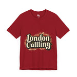 London Calling Retro T-Shirt - Bold Vintage Design