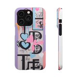 Graffiti Street Art-Inspired Phone Case for Girls