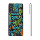 Urban Graffiti Style Phone Case - Chic for Girls