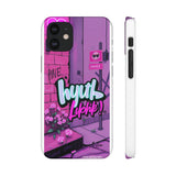 Graffiti Phone Case: Urban Chic for Girls with a Twist - Phone Case by Printify | Unique designs from ArteoDesign