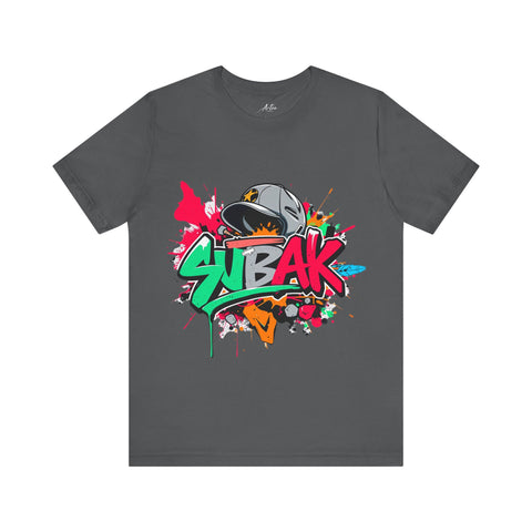 Subak Street Legends: Bold Graffiti Urban Men's Tee - Exclusive UK Edition